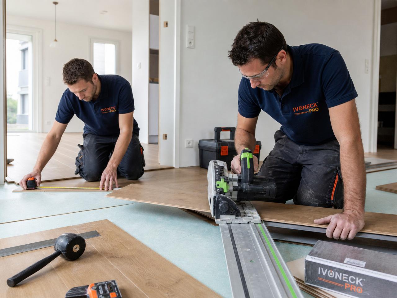 Pose de parquet IVONECK PRO 2